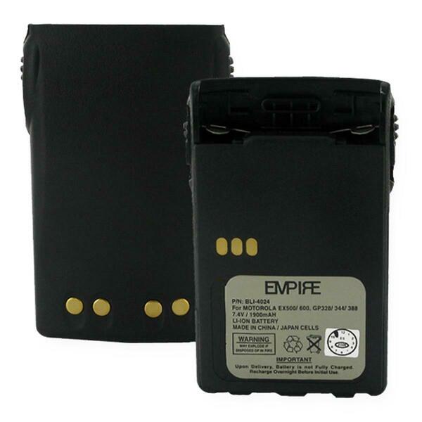 Empire 7.2V Motorola GP328 Li-ion 1900 mAh Battery - 13.68 watt BLI-4024